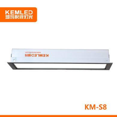 KEMA珂瑪 KM-S8 演播室LED地燈 白色80W腳光燈燈-消除腿部陰影
